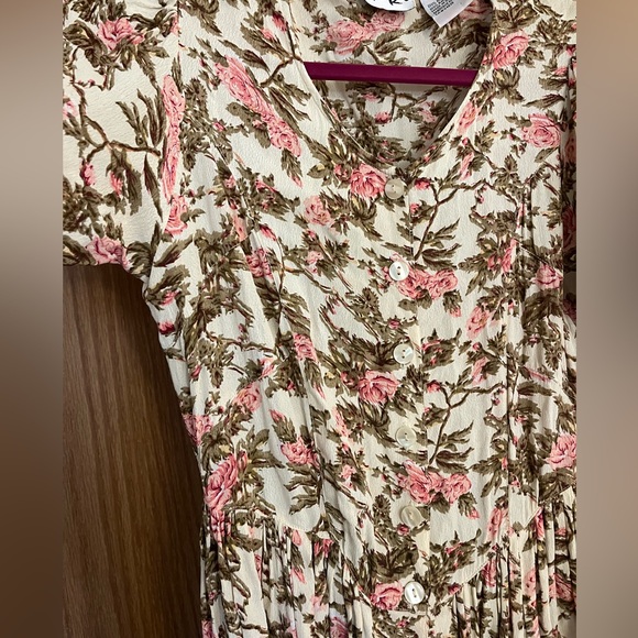 Vintage PIOKO floral dress - Picture 5 of 9